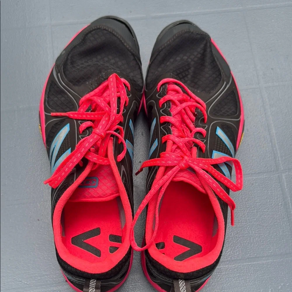 New Balance Minimus Black and Pink Running Shoes